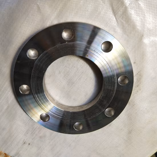 ASME B16.48/ASTM A694 F60 RF-Kohlenstoff-Edelstahl-Rohrplatte, Legierungssockel, Aufsteckflansch, geschmiedete Brillenblende, Wn, flaches Gewinde, Schweißnaht, Aufsteckflansch